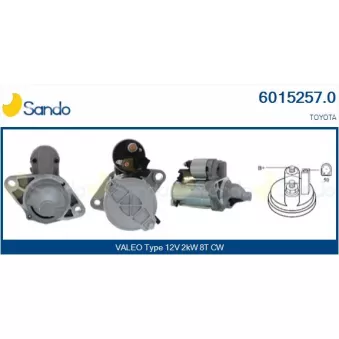 Démarreur SANDO 6015257.0