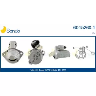 Démarreur SANDO 6015260.1
