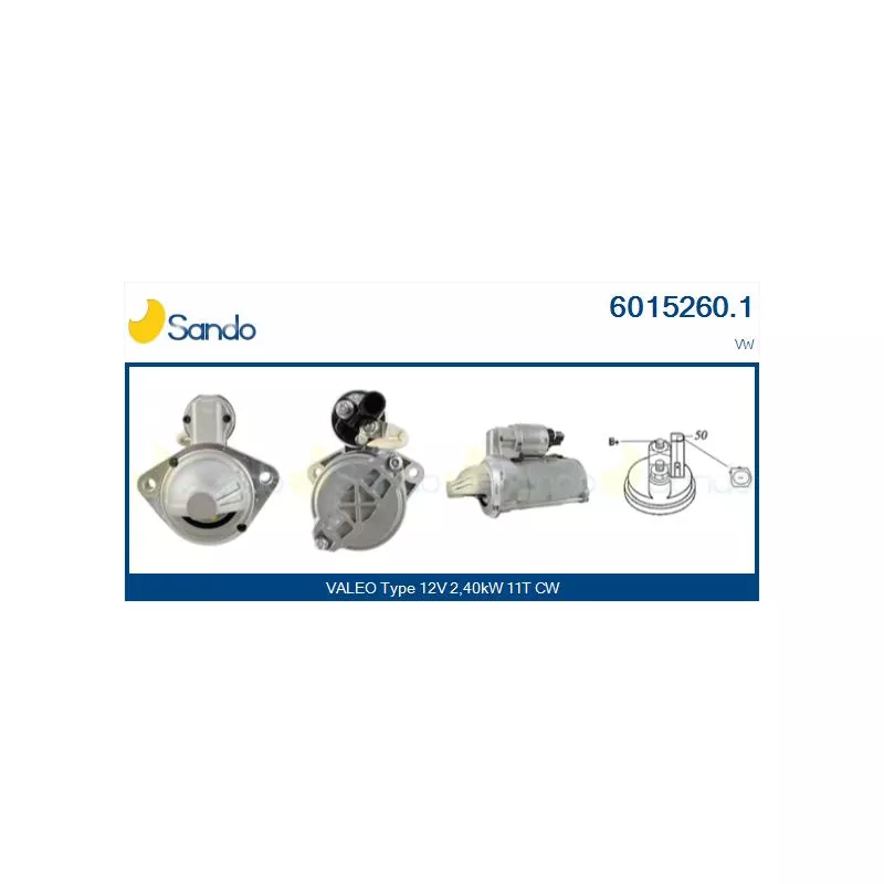 Démarreur SANDO 6015260.1