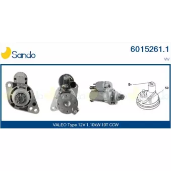 Démarreur SANDO 6015261.1