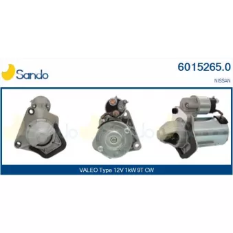 Démarreur SANDO 6015265.0