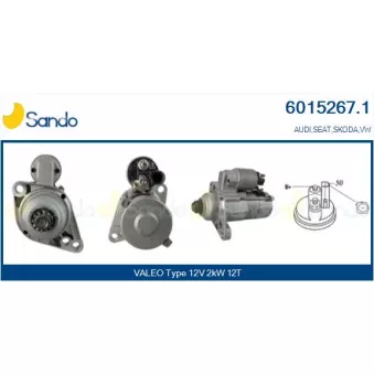 Démarreur SANDO 6015267.1
