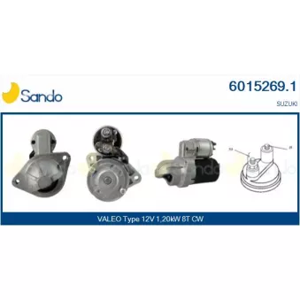 Démarreur SANDO 6015269.1