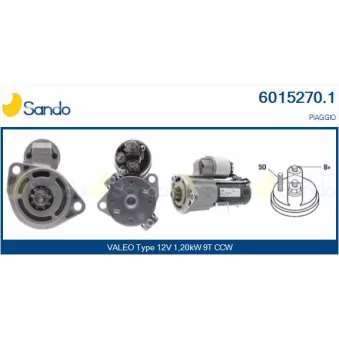 Démarreur SANDO 6015270.1