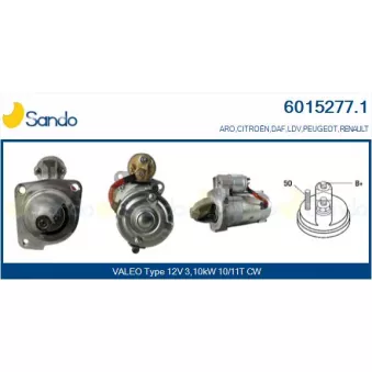 Démarreur SANDO 6015277.1