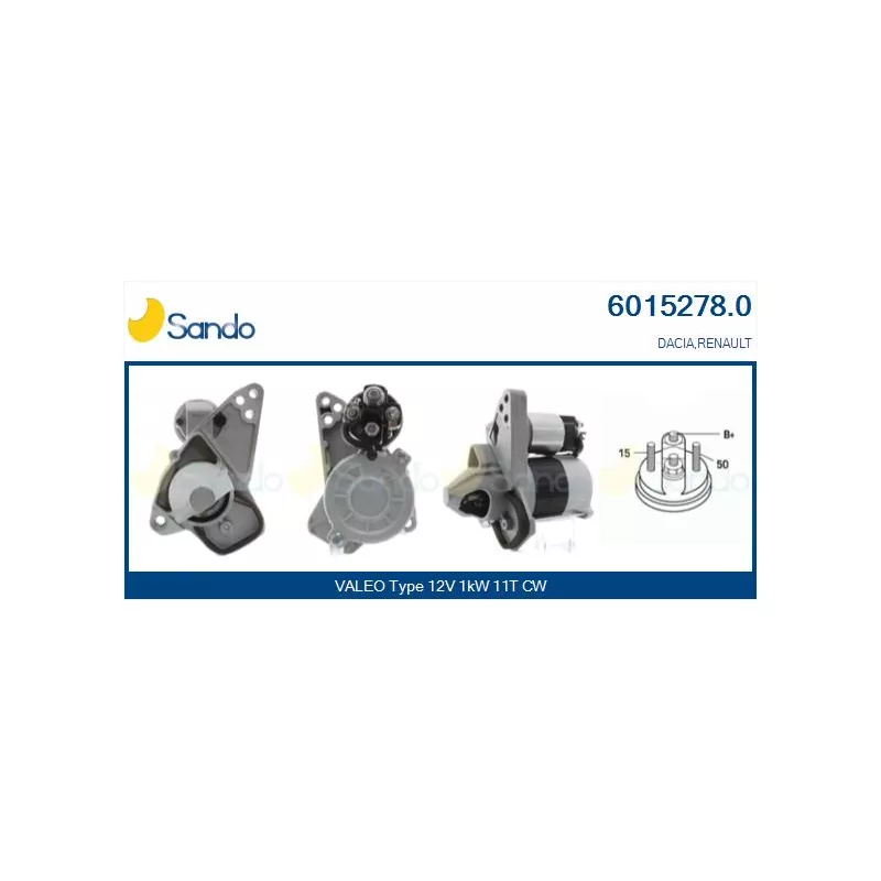 Démarreur SANDO 6015278.0