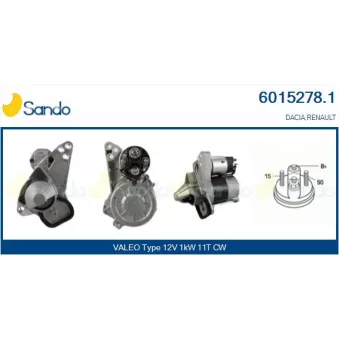 Démarreur SANDO 6015278.1