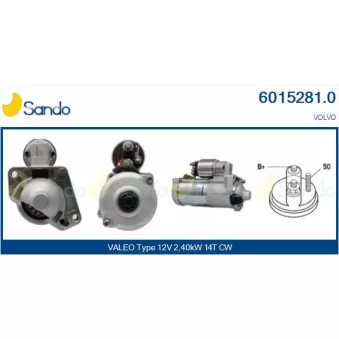 Démarreur SANDO 6015281.0