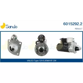 Démarreur SANDO 6015292.2