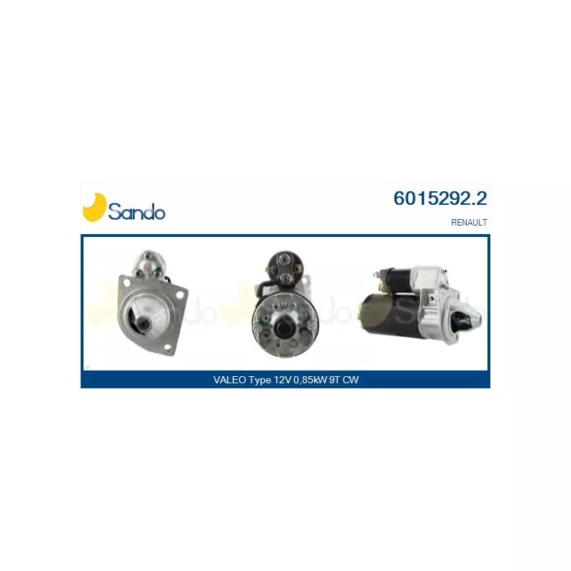 Démarreur SANDO 6015292.2
