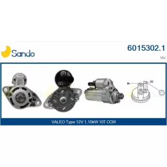 Démarreur SANDO 6015302.1