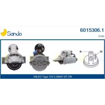 Démarreur SANDO 6015306.1