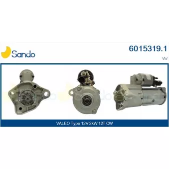Démarreur SANDO 6015319.1