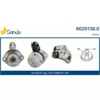 Démarreur SANDO 6020130.0
