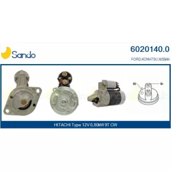 Démarreur SANDO 6020140.0