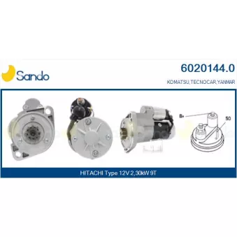 Démarreur SANDO 6020144.0