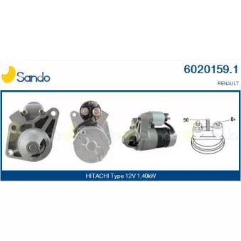 Démarreur SANDO 6020159.1