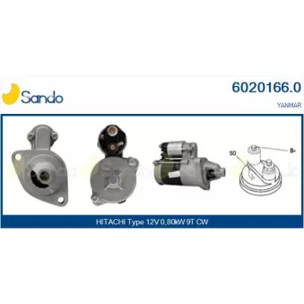 Démarreur SANDO 6020166.0