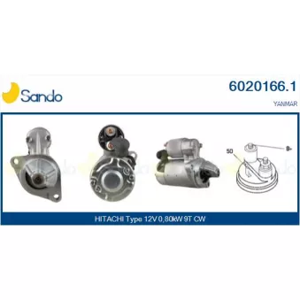 Démarreur SANDO 6020166.1