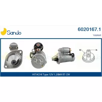 Démarreur SANDO 6020167.1