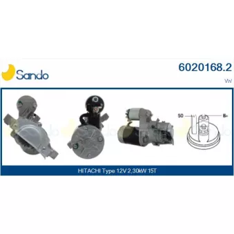 Démarreur SANDO 6020168.2