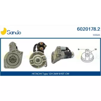 Démarreur SANDO 6020178.2