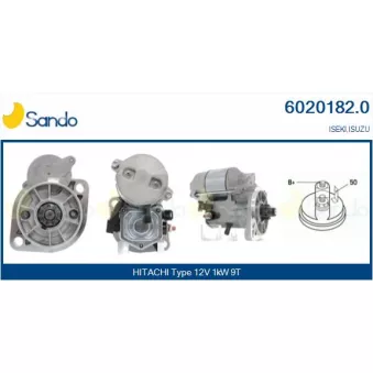 Démarreur SANDO 6020182.0