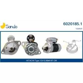 Démarreur SANDO 6020185.1