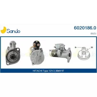 Démarreur SANDO 6020186.0