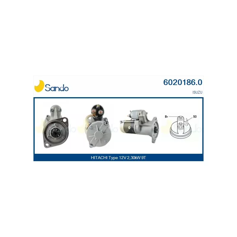 Démarreur SANDO 6020186.0