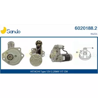 Démarreur SANDO 6020188.2