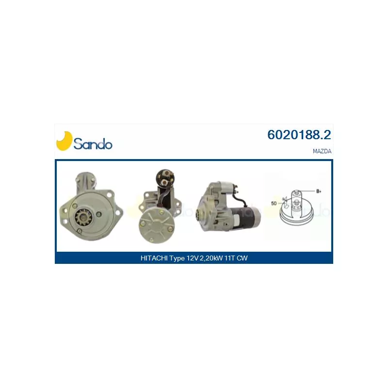 Démarreur SANDO 6020188.2