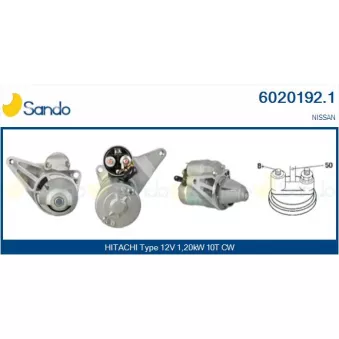 Démarreur SANDO 6020192.1