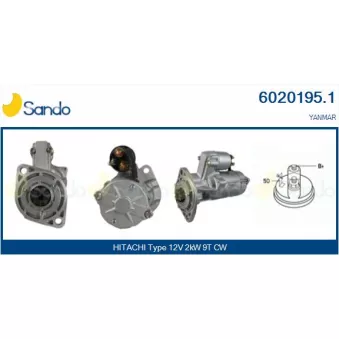 Démarreur SANDO 6020195.1