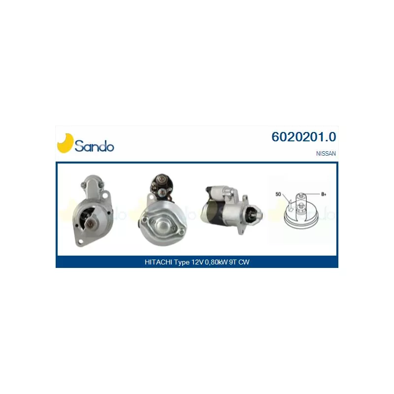 Démarreur SANDO 6020201.0