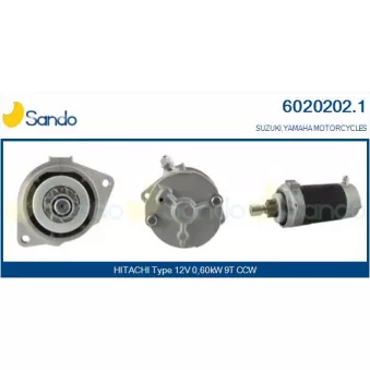Démarreur SANDO 6020202.1
