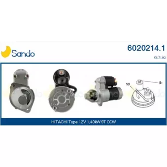 Démarreur SANDO 6020214.1