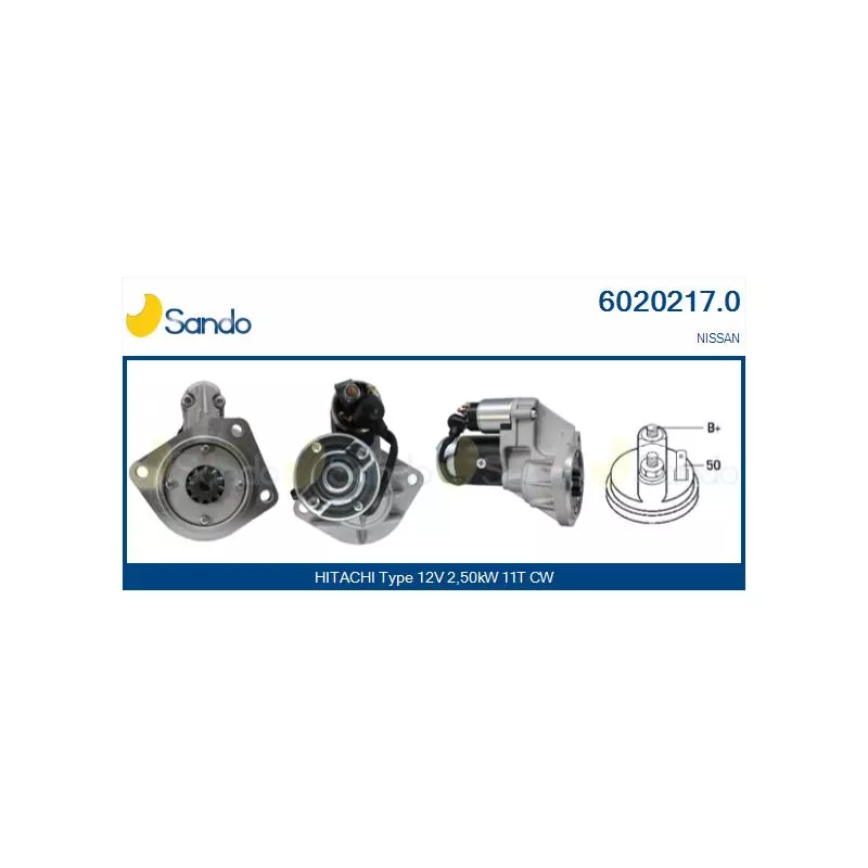 Démarreur SANDO 6020217.0
