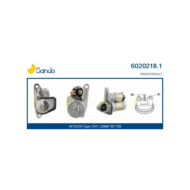Démarreur SANDO 6020218.1
