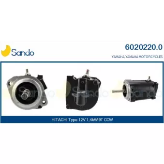 Démarreur SANDO 6020220.0