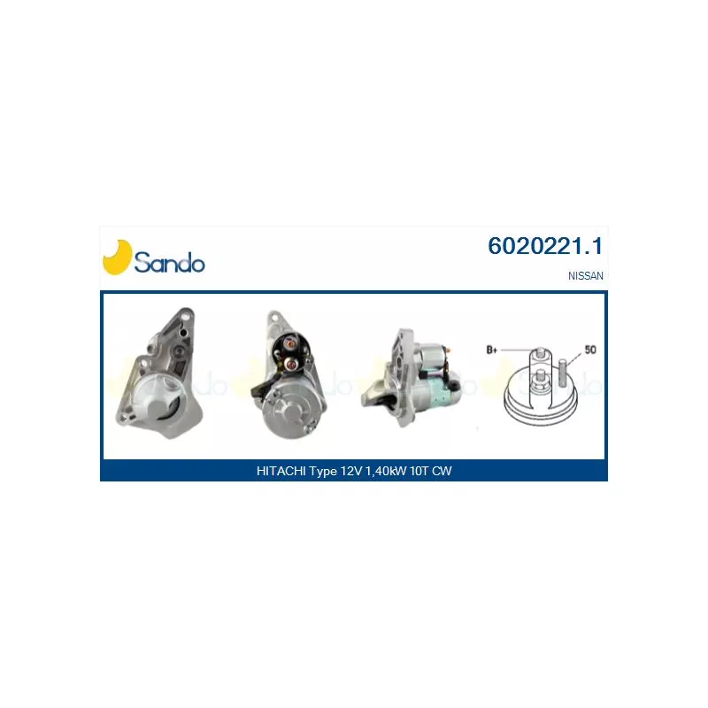 Démarreur SANDO 6020221.1