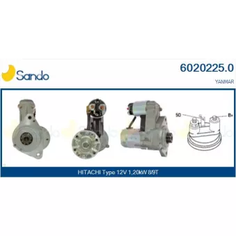 Démarreur SANDO 6020225.0