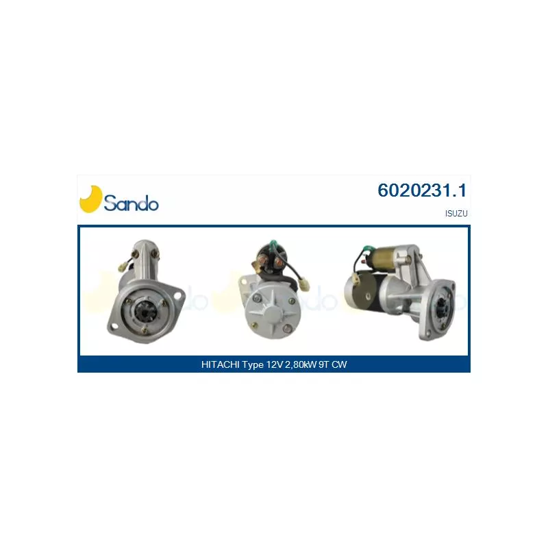Démarreur SANDO 6020231.1