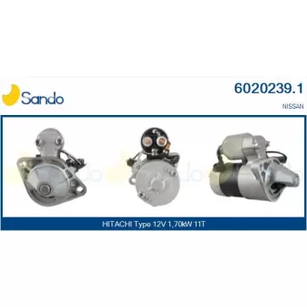 Démarreur SANDO 6020239.1