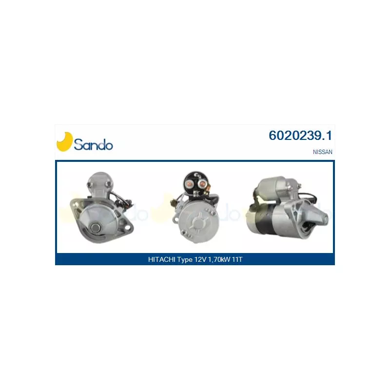 Démarreur SANDO 6020239.1