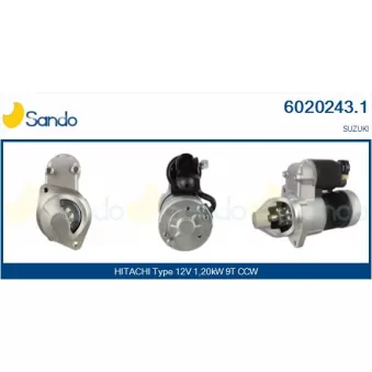 Démarreur SANDO 6020243.1