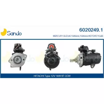 Démarreur SANDO 6020249.1