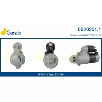 Démarreur SANDO 6020251.1