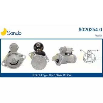 Démarreur SANDO 6020254.0