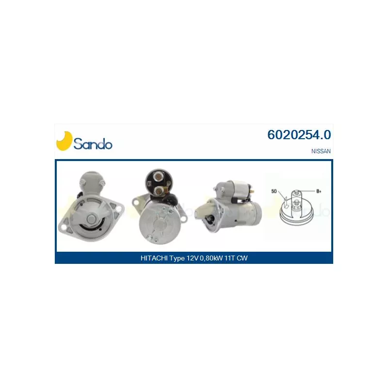 Démarreur SANDO 6020254.0